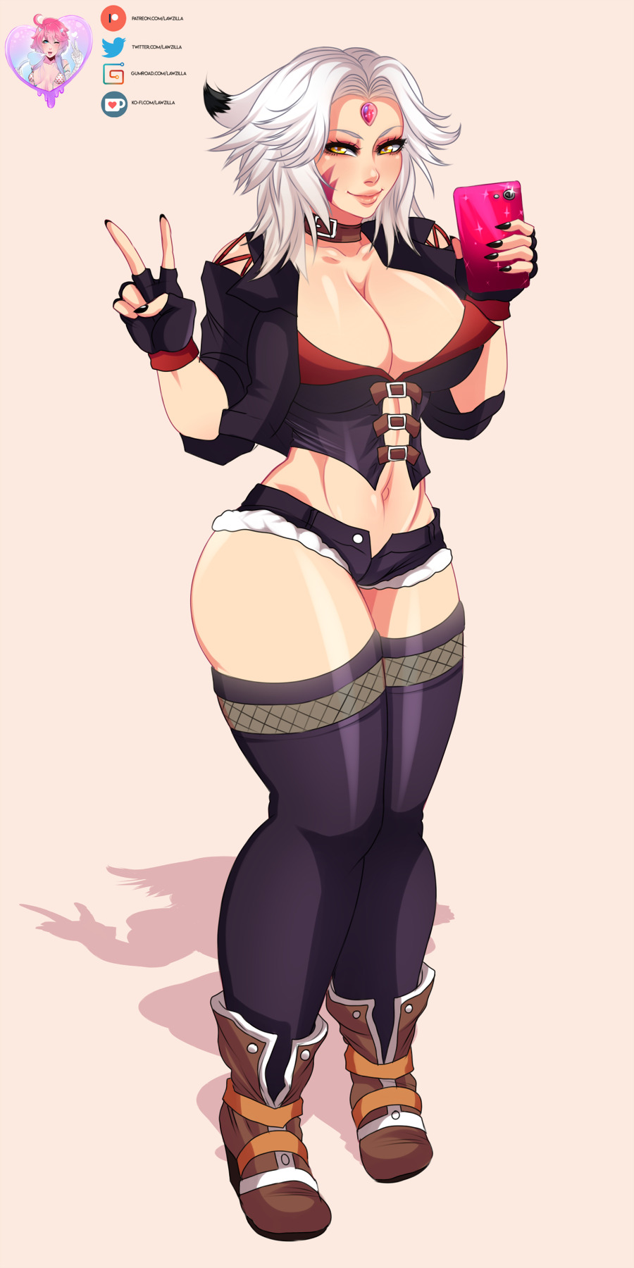law-zilla: “Come here and devote yourself to me…“ Watch out, here comes Saya