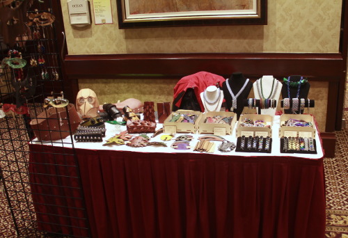 Photos Of My Vending Booth At The Convention I Was At This Last Weekend. The Convention Was Intercon,