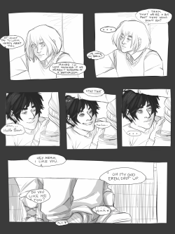 idrawbutts:  dumb high school aus are the only thing that sustain me I hate this stupid anime