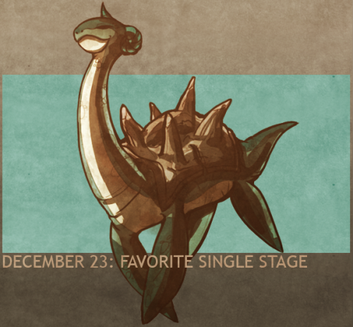 DAY 23 | FAVORITE SINGLE STAGE: LAPRAS  I’m running behind on this challenge now, but that&rsq