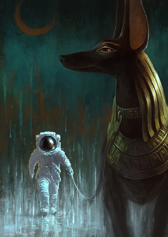asylum-art-2:  Dreams in cosmos  by Aleksey Litvishkov on Behance 