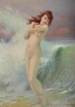 justineportraits:Guillaume Seignac     Water Nymph