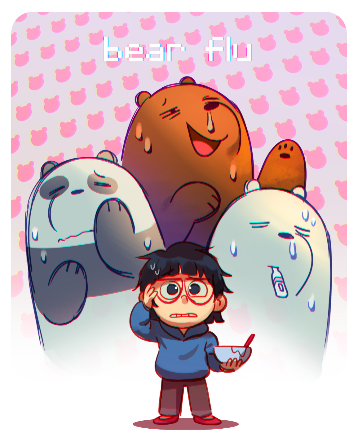 cchangart:  New episode tonight! Catch the Bear Flu tonight at 5pm on Cartoon Network!