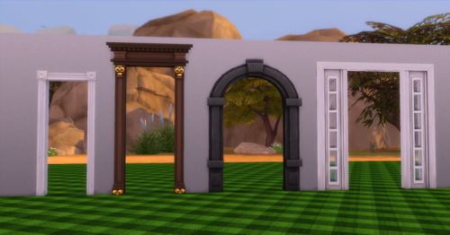 mystickylightcolor:Archways by AdonisPluto I was building and needed the same arch for the doors I w