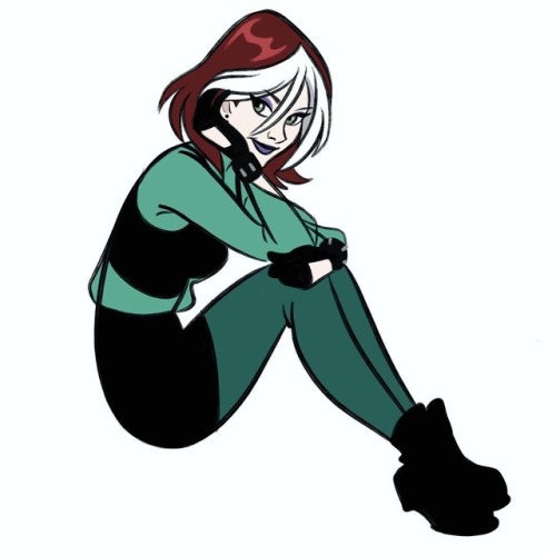 annamatedarts:Drawing to end the day. I miss this show! - #xmen #marvel #rogue #disney #cartoons #co