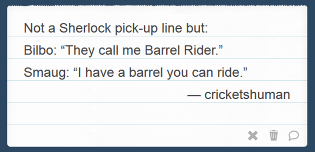 I didn&rsquo;t make a graphic since it&rsquo;s not Sherlock, but I&rsquo;m