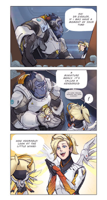 wuzidan:  Headcanon that Winston collects