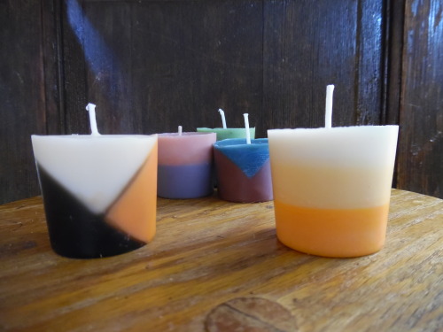 I had been saving up wax for years but I finally started making candles. And just in time for the ca