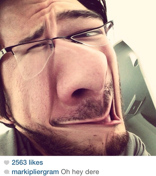 partyliketheweekend:  Markiplier, my hero… Hopped up on antibiotics 
