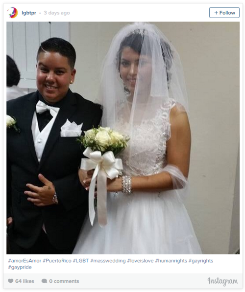 lgbtlovecomesfirst: 14 Beautiful Photos Celebrating Puerto Rico’s First-Ever Mass Gay Wedding 