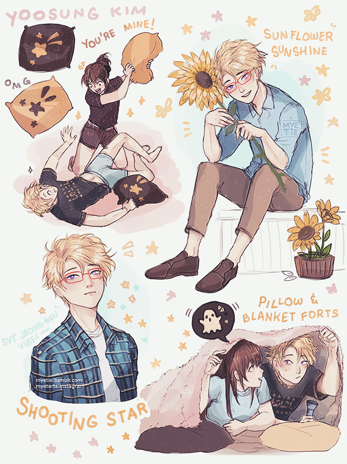 myetie:  Yoosung Sketchdump!I LOVE THIS BOY SO MUCH KJSDFHKJSDHG(Higher res was part