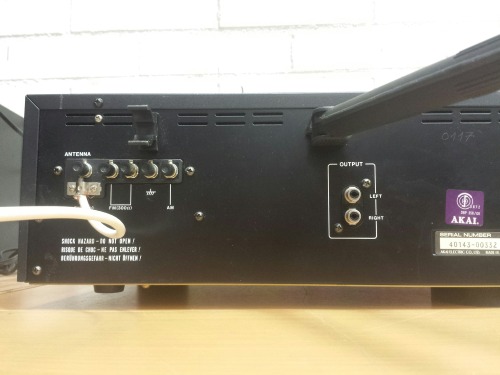 Akai AT-2450 AM/FM Stereo Tuner, 1977