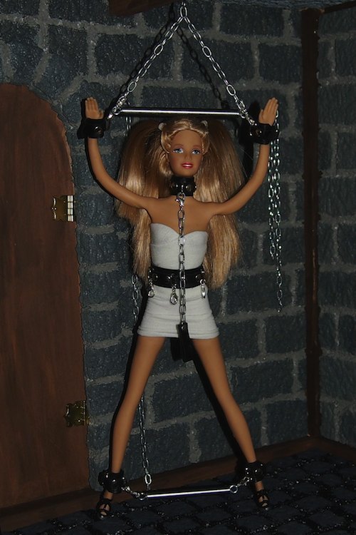 Barbie in bondage..