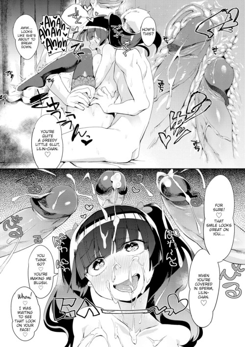 hentai-and-ahegao:And she turns into a real gangbangwhore!