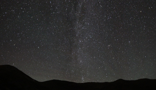 A 5 photo stitched panorama up at Kite Lake outside of Fairplay during the Perseids Monday night. Au