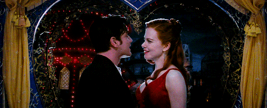 mcavoy: Come what may, I will love you until my dying day. Moulin Rouge! dir Baz