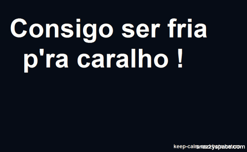 O silêncio, a indiferença e um sorriso...