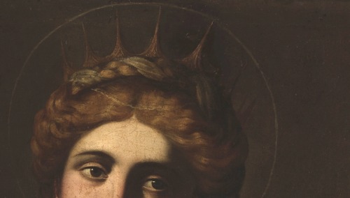 v-ersacrum:Antiveduto Grammatica, Saint Catherine of Alexandria (details), 1590-1615