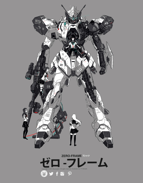 Zero frame Redesign by P-Shinobi More robots here.