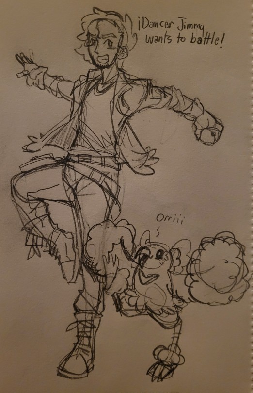 I Did A Drawing Of Ur Trafficlife Pokemon Au