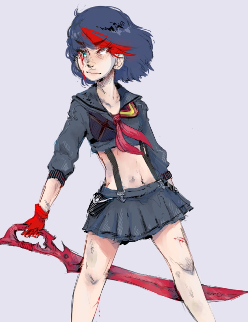 julesbeb:  i constantly draw with the canvas the size of my computer, bad habitalso not using anatomy refs why do i do this  babe~ <3
