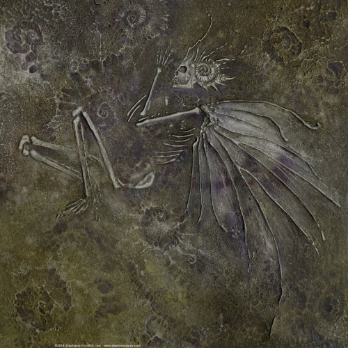 celtic-forest-faerie:{Fairy Fossil} by {Stephanie Pui-Mun Law}