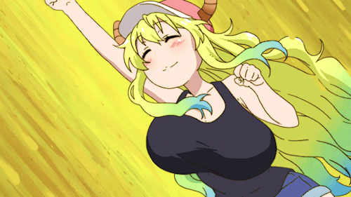 a-new-anime-a-day:  Quetzalcoatl ~Miss Kobayashi’s Maid Dragon < |D’‘‘‘‘‘