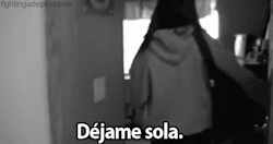 estupidoamorquesientoporti:  Sólo quiero estar sola…. 
