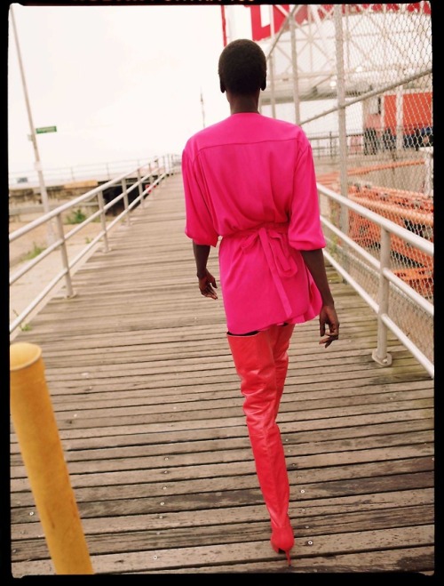 pocmodels: Alek Wek by Riccardo Vimercati