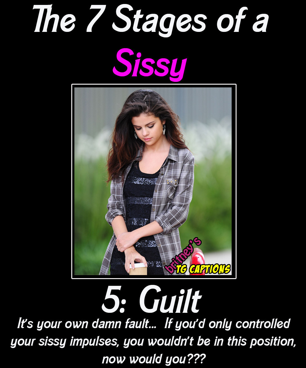 sissyfagpup:  britney-shagwell:  The 7 Stages of a Sissy… - featuring the adorable