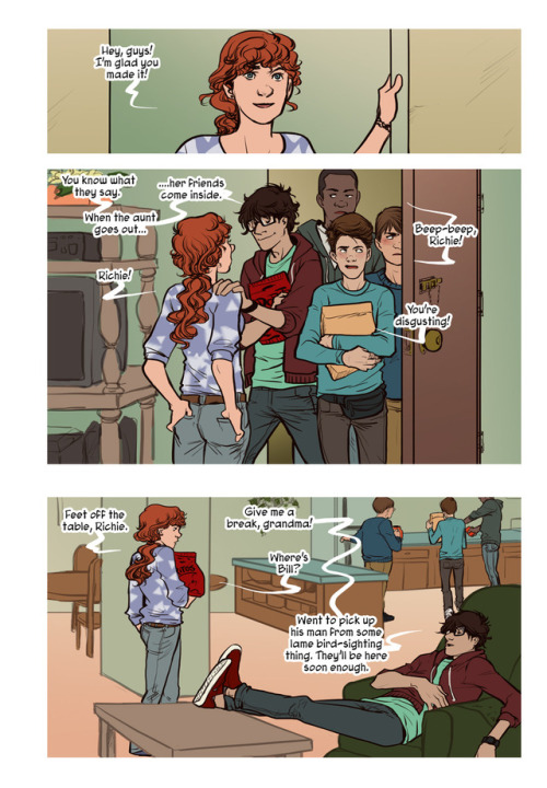 Chap 3 -”Loose ends” a REDDIE fancomic :)Hi everyone! Here’s a new REDDIE chapter! Chapter 3 a