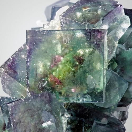 Fluorite -  Okoruso Mine, Otjiwarongo District, Namibia      