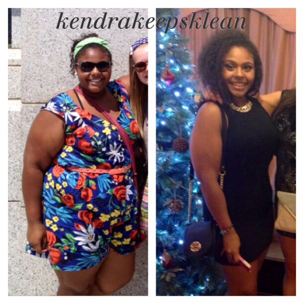 beforeandafterfatlosspics:  kendrakeepsklean  -110 pounds later and I am the happiest