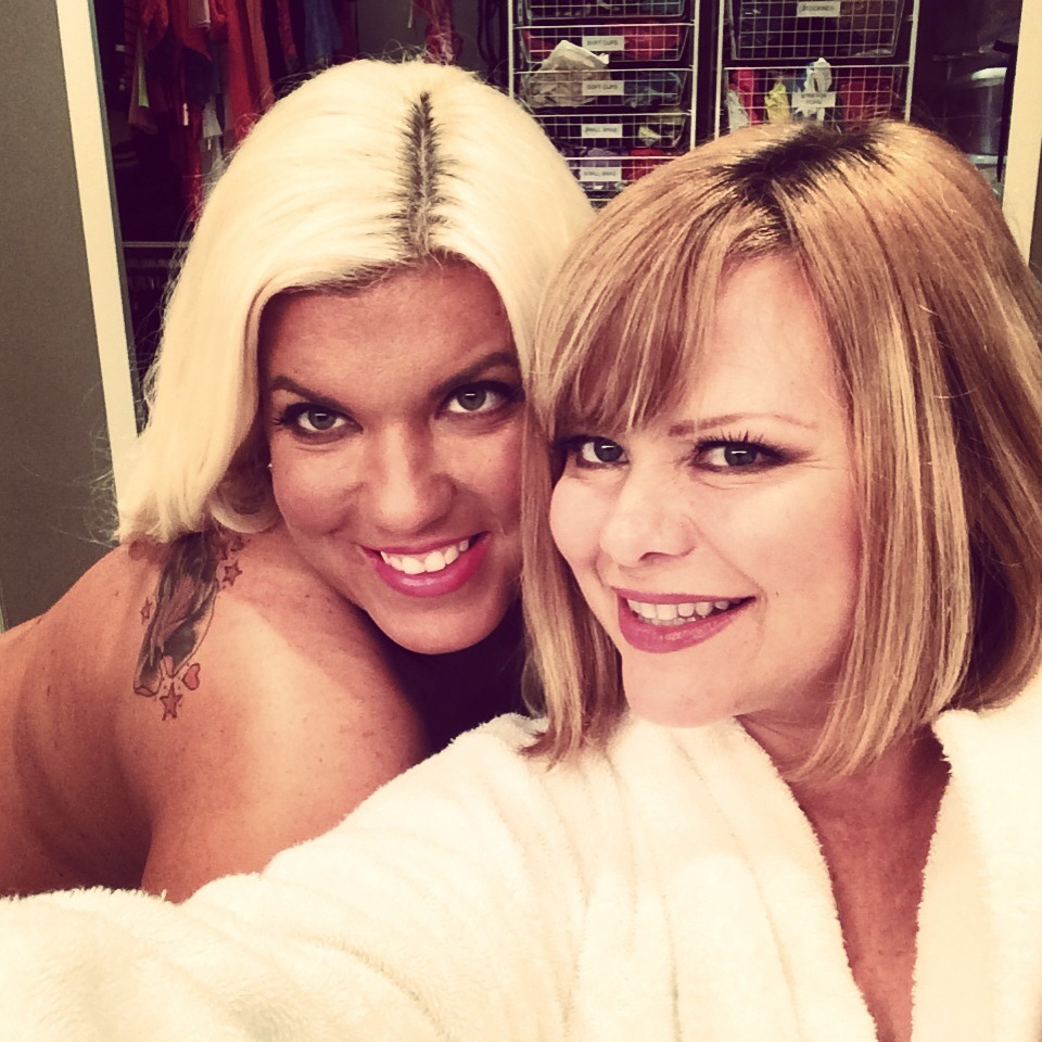 marcydiamond:  Shoot in Miami #jennajayden just hot her makeup done and so did I !!