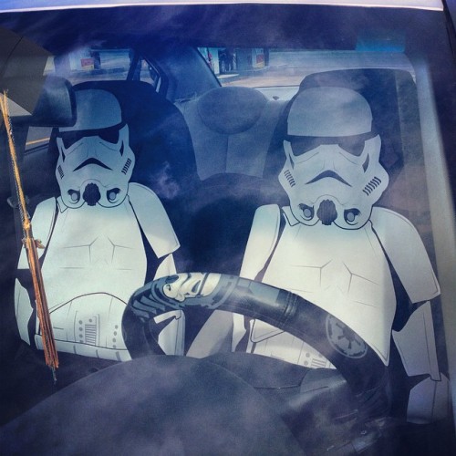 jonesyphotography:
“ The things you see in Amherst, Nova Scotia~
#car #interior #starwars #starwarsfan #stormtrooper (at Amherst)
”