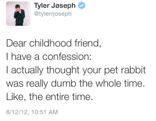 introspetcivebeat:tyler’s tweets are the best 