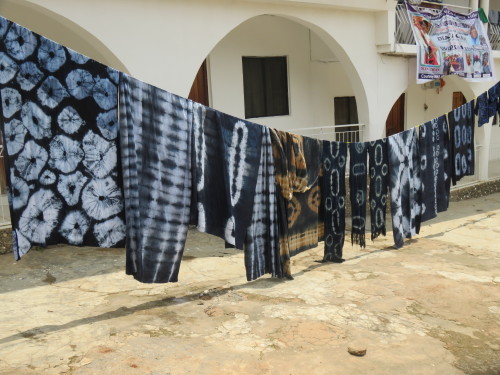 My Time in Ogidi-Ijumu came to an end yesterday. With the indigo pit finally ready I was able to dye