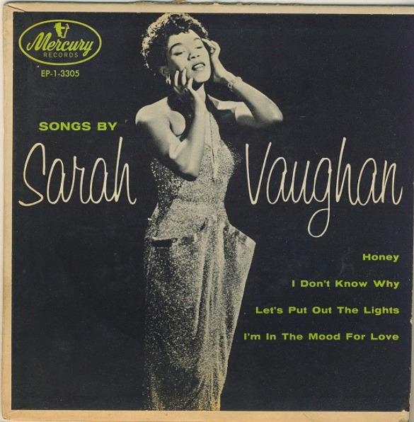 classicwaxxx:  Sarah Vaughan “Songs By Sara Vaughan” EP - Mercury Records, US