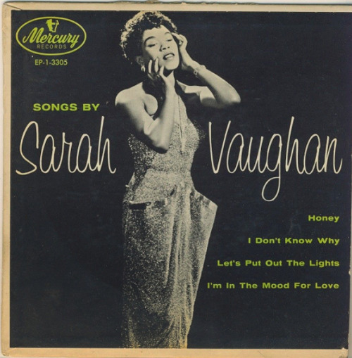 XXX classicwaxxx:  Sarah Vaughan “Songs By photo
