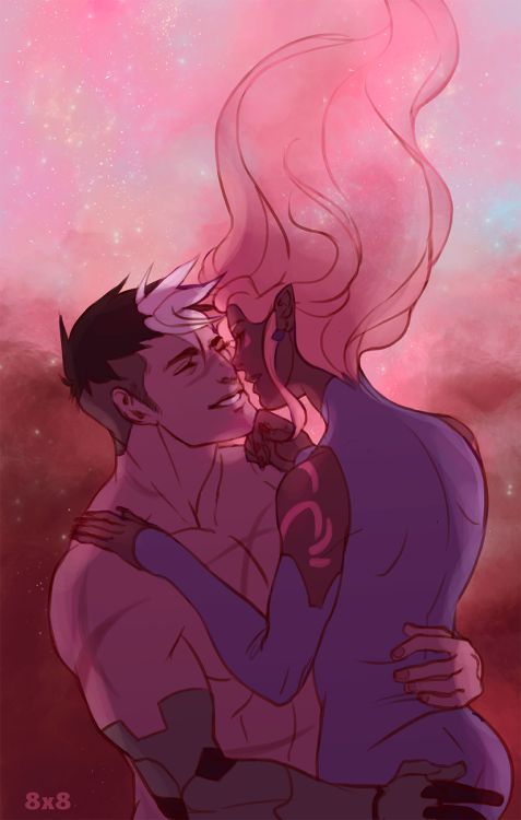 eight8xeight8: My piece for the Shallura zine! !!IF YOUR AN ANTI OR YOUR HATEFUL OF ANY SHIPS DO NOT