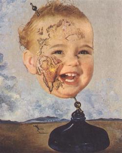 salvadordali-art:    Baby Map Of The World