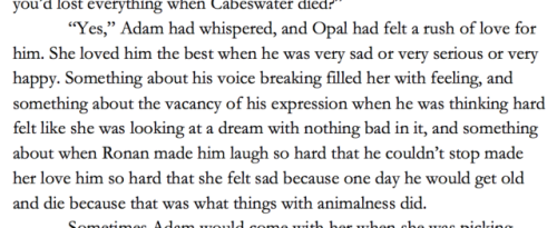 maggie-stiefvater:It’s St. Mark’s Eve, so here, have a snippet from the short story goin