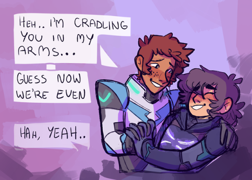 lavenderdreamer13: congratulations lance, you slipped up and now he knows