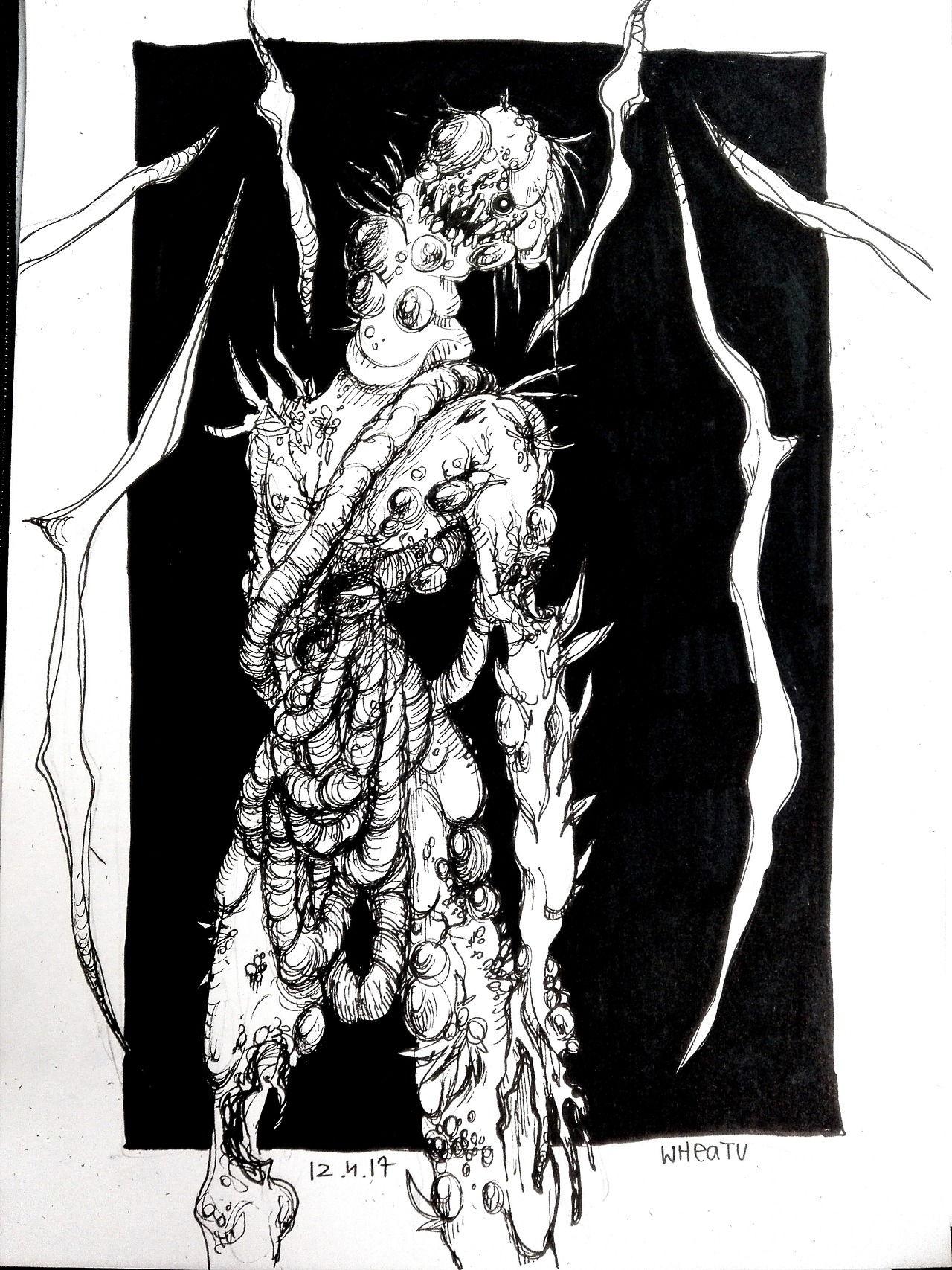 wheatu:Old projects of Sons of Death, made in the hospital. I totally forgot to post