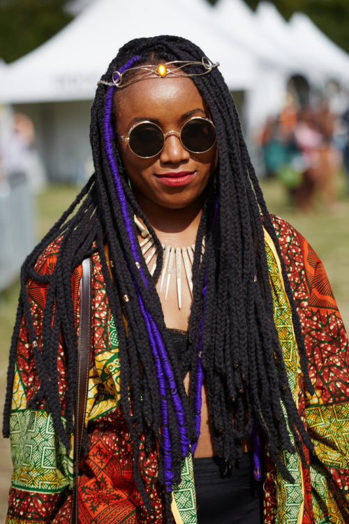 kinkandcoil: Brooklyn’s Afropunk Festival Brought Out the Best in Black Beauty [Source: Popsugar]