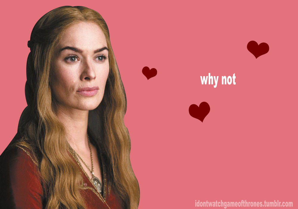 idontwatchgameofthrones:  Game of Thrones valentines by I Don’t Watch Game of Thrones!