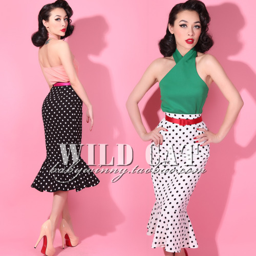 Retro Pinup Skirt - $16.46 + free ship