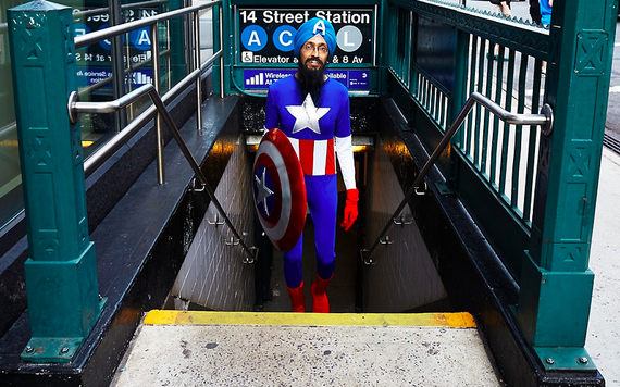 superheroesincolor:  The Adventures of Sikh Captain America “Not all superheroes