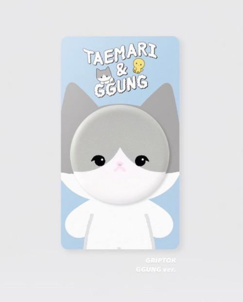 nso-csi: 211019 Taemggung instastory Sticker Set, Badge Set, Griptok (Taemari Ver., Ggung Ver.)