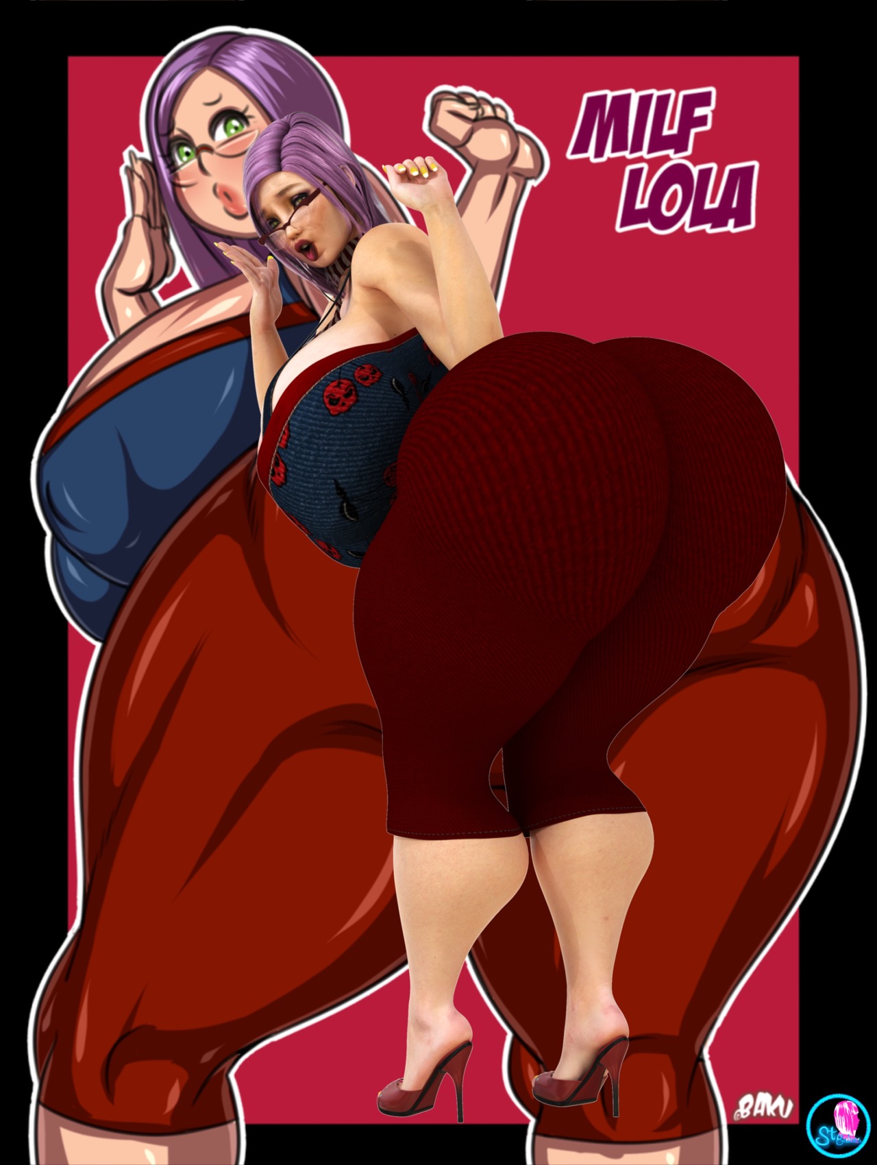 supertitoblog:  Hey guys, after getting a lovely gift of Older Lola from @bakudemon